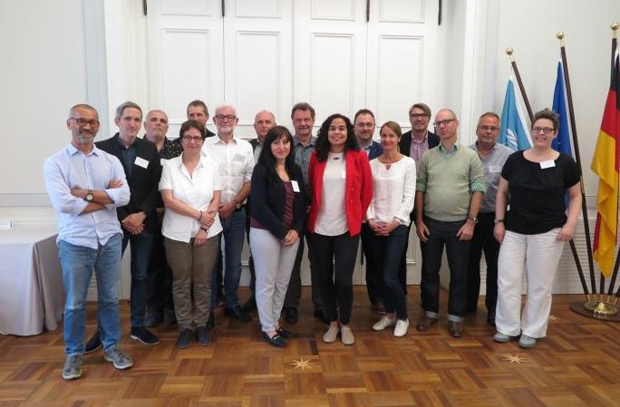 Delegates at the ECCAR meeting in Bonn 